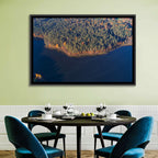 Lake Dolysets Aerial View Wall Art