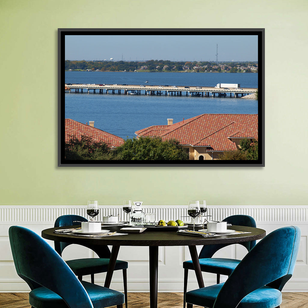 Lake Ray Hubbard Bridge View Wall Art