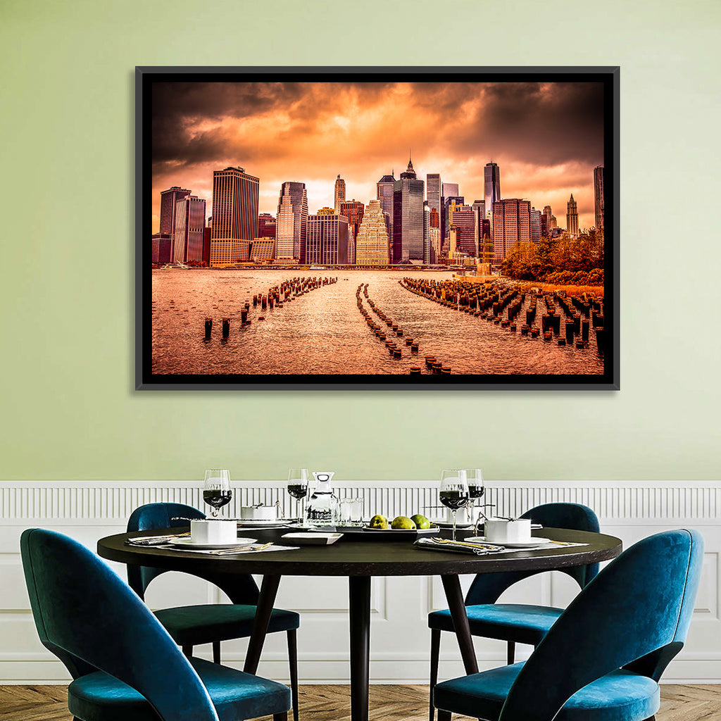 Lower Manhattan Financial District Wall Art