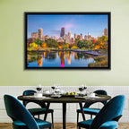 Chicago Skyline at Twilight Wall Art