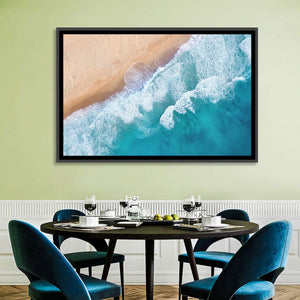 Beach Sea Waves Wall Art