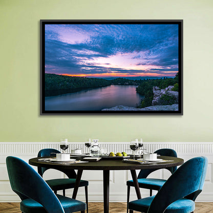 Lake Minnewaska Sunset Wall Art