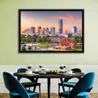 Oklahoma City Golden Hour Skyline Wall Art