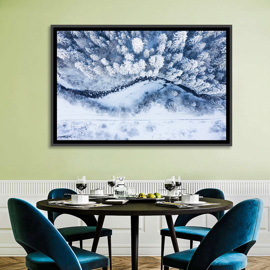 Winding Snowy River Wall Art