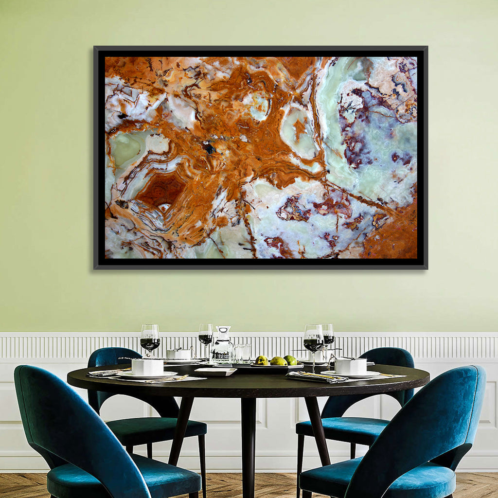 Onyx Texture Abstract Wall Art
