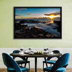 Thor's Well Sunset, Oregon Coast Wall Art