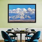 Wasatch Snow Capped Peaks Wall Art