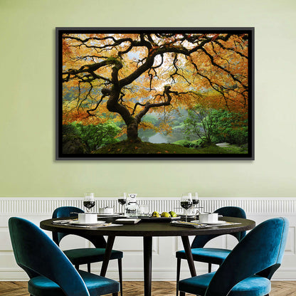 Japanese Autumn Maple Wall Art