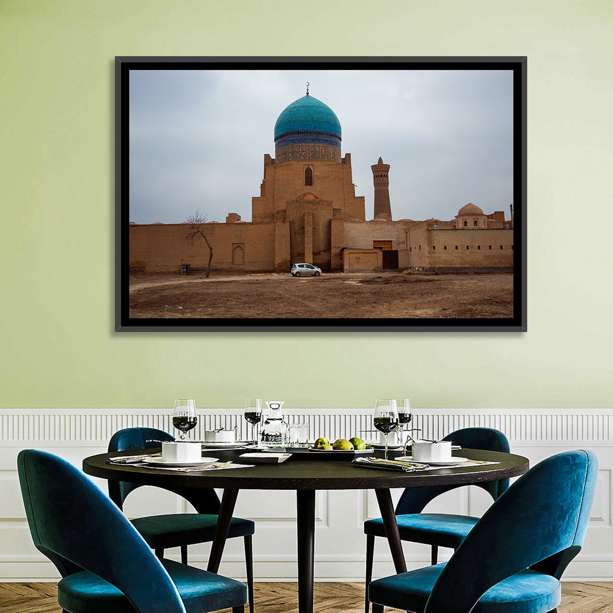 Kalyan Mosque, Bukhara Wall Art