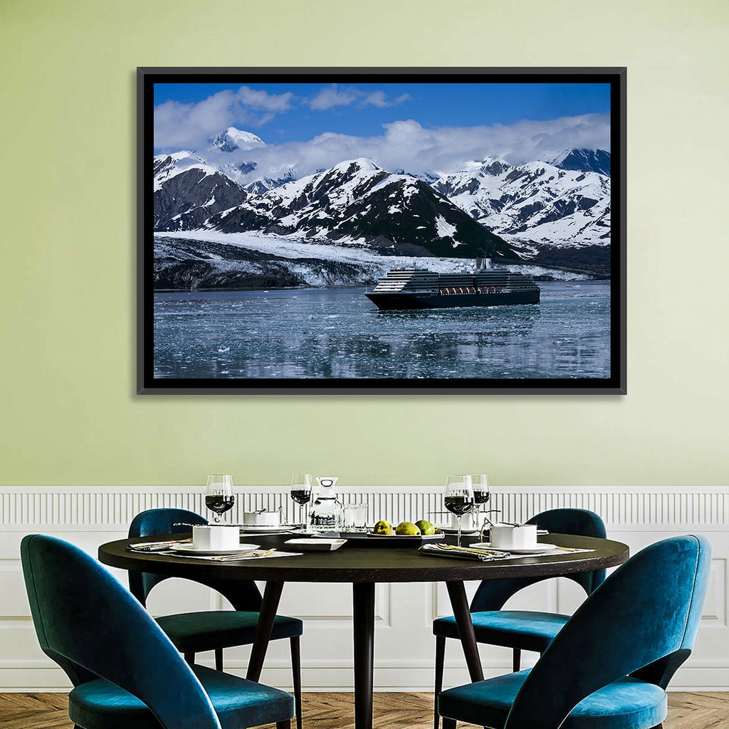 Cruise Ship in Yakutat Bay Wall Art