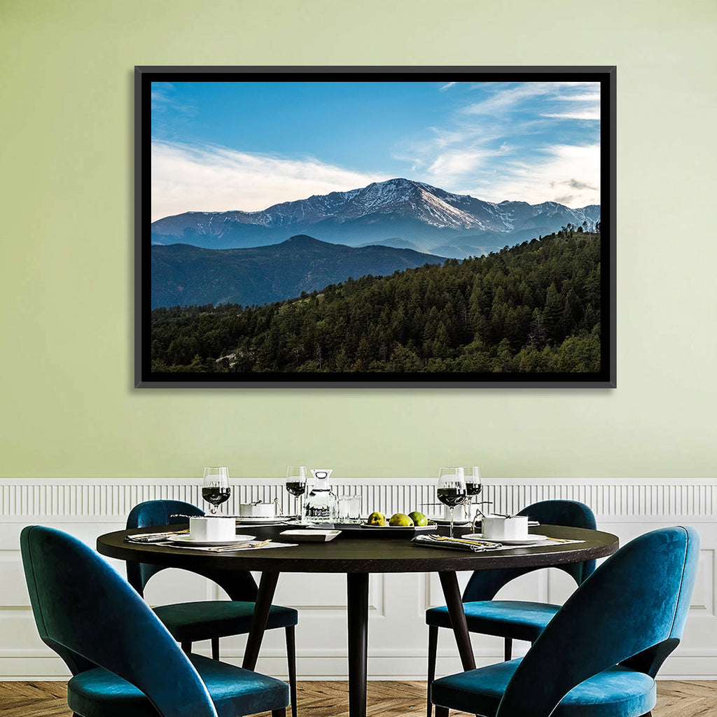 Pikes Peak Mountain Landscape Wall Art