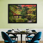 Rinoji Temple Autumn Garden Wall Art