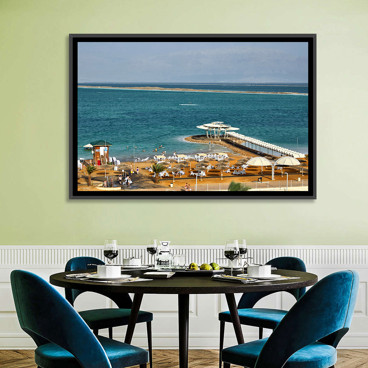 Dead Sea Boardwalk Wall Art
