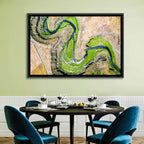 Kasagh River Valley Aerial Wall Art