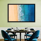 Aerial Iceland Coastline Wall Art