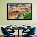 Winding Road in Geysers Valley Wall Art
