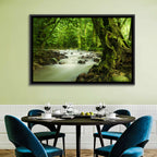Emerald Rainforest River Wall Art