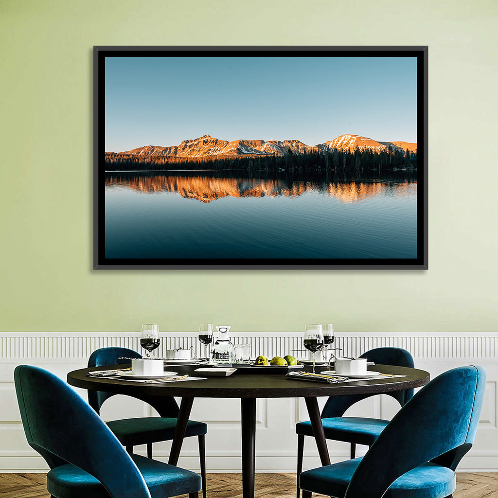 Mirror Lake Reflection, Uinta Mountains Wall Art