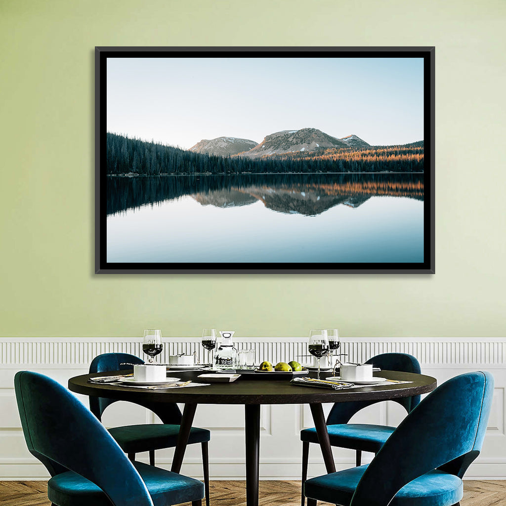 Mirror Lake Utah Reflection Wall Art