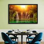 Plitvice Lakes Waterfalls Wall Art