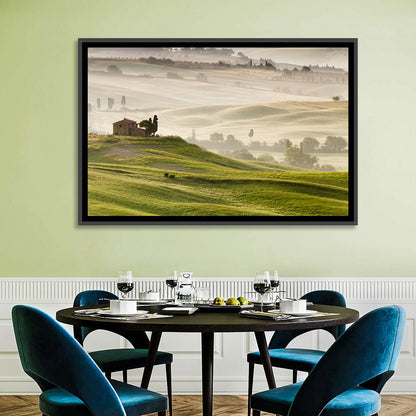 Foggy Tuscany Wall Art