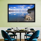 Pukaki Pebbled Shoreline Wall Art
