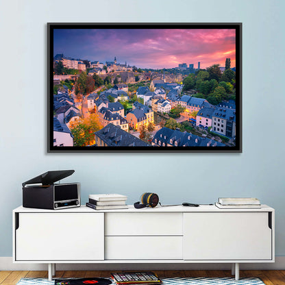 Luxembourg Cityscape Wall Art