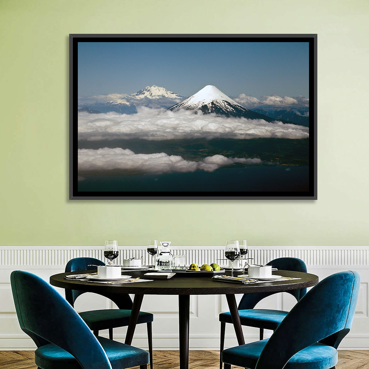 Osorno Volcano, Puerto Varas Wall Art in a room, landscape