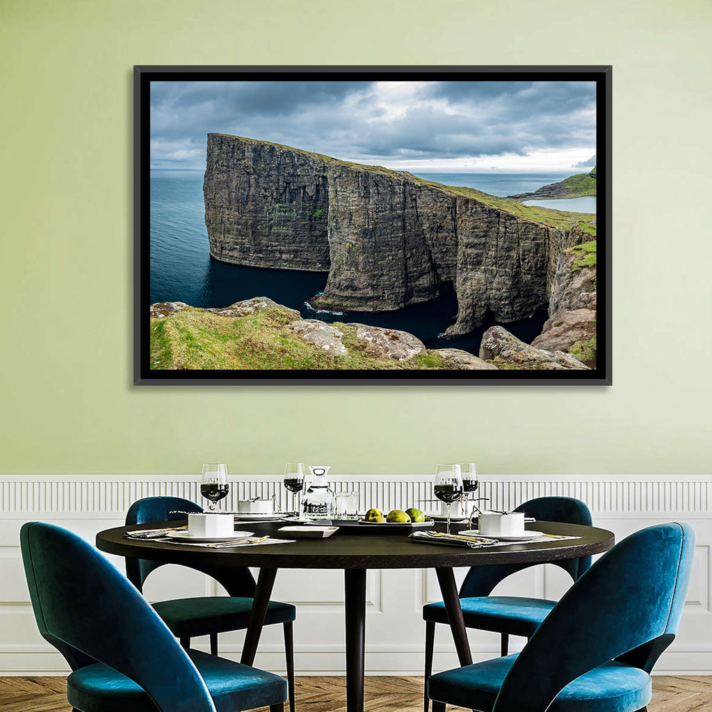 Trælanípa Cliff, Faroe Islands Wall Art