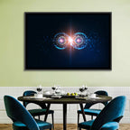Polygonal Infinity Loop Wall Art
