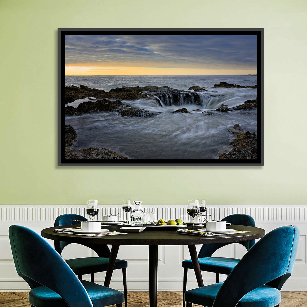 Thor's Well at Cape Perpetua Wall Art
