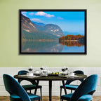 Lake Bohinj Autumn Reflection Wall Art