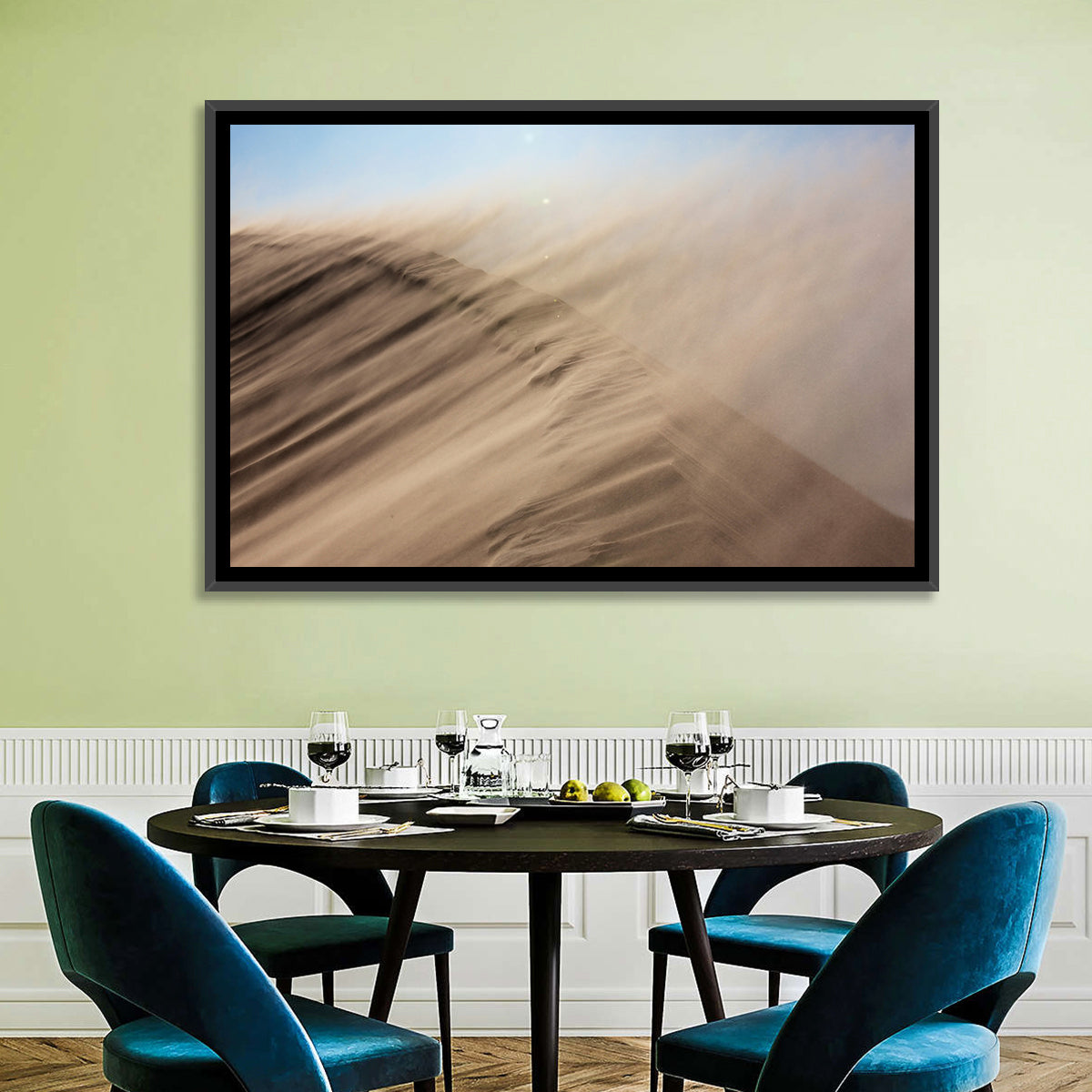 Sandstorm Over Dune Wall Art