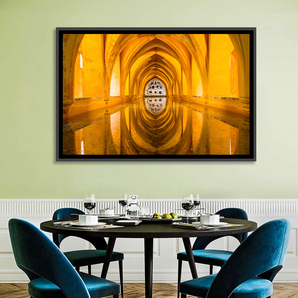 Royal Alcázar Bath Reflections Wall Art
