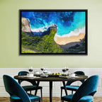 Kelingking Beach Cliffs Wall Art