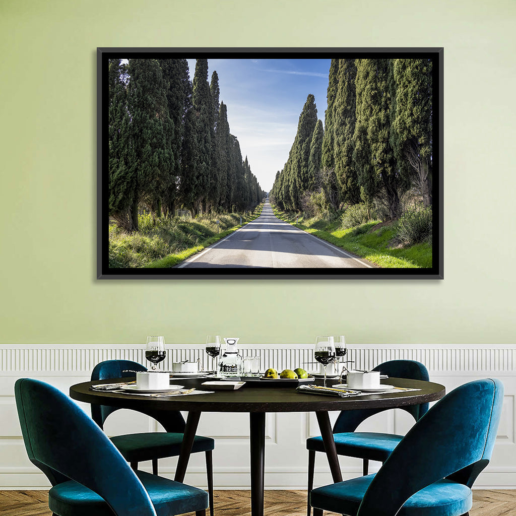 Avenue of Cypress Trees Wall Art