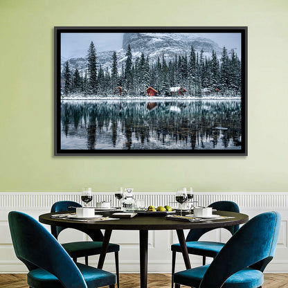 Lake O Hara Winter Wall Art