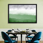 Misty Green Fields Wall Art