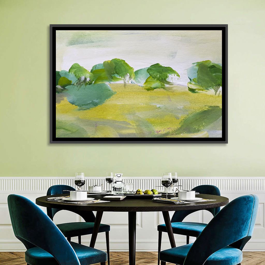 Rural Fields Abstract Wall Art