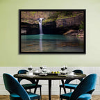 Mossy Cove Waterfall Wall Art