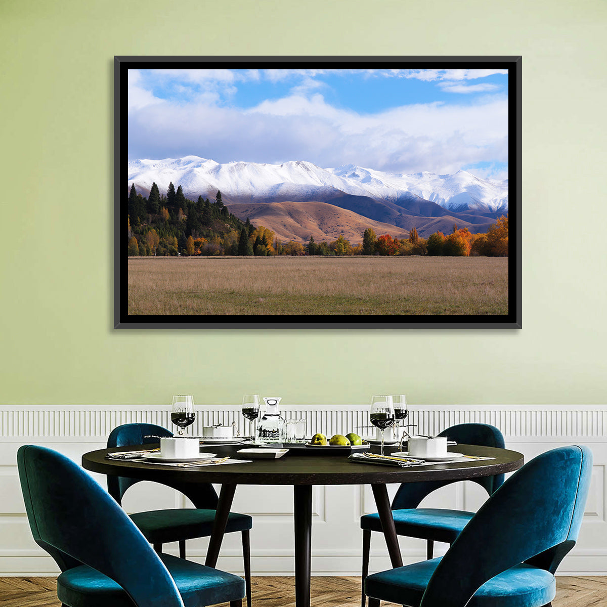 Ben Ohau Mountain Meadow Wall Art