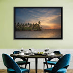 Vembanad Lake Sunset Wall Art