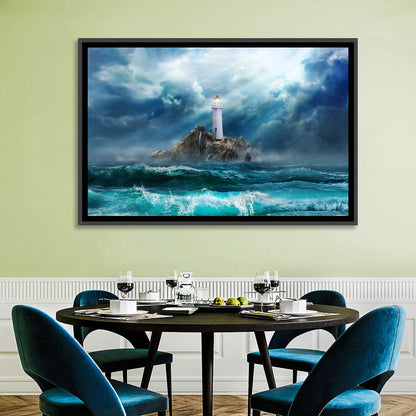 Island Lighthouse Wall Art