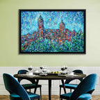 Salamanca Dual Domes Reflection Wall Art