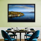 Portree Harbour Colorful Houses Wall Art