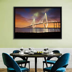 Arthur Ravenel Jr. Bridge at Dusk Wall Art