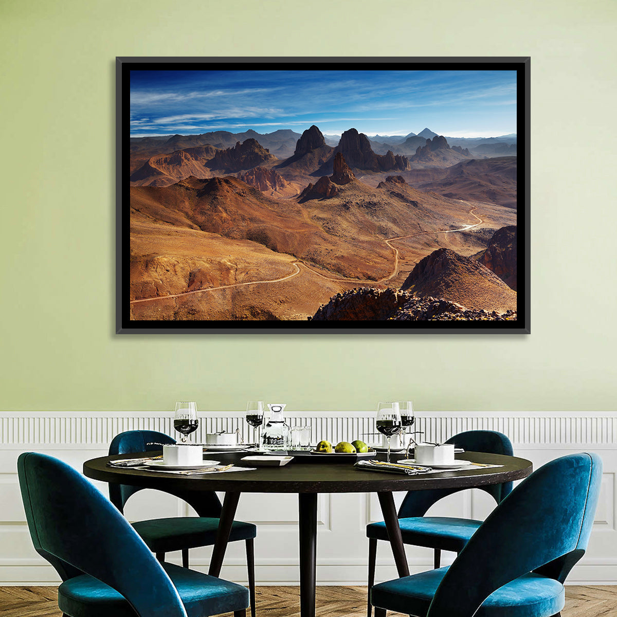 Hoggar Mountain Road Wall Art