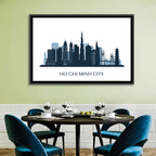 Ho Chi Minh City Skyline Wall Art