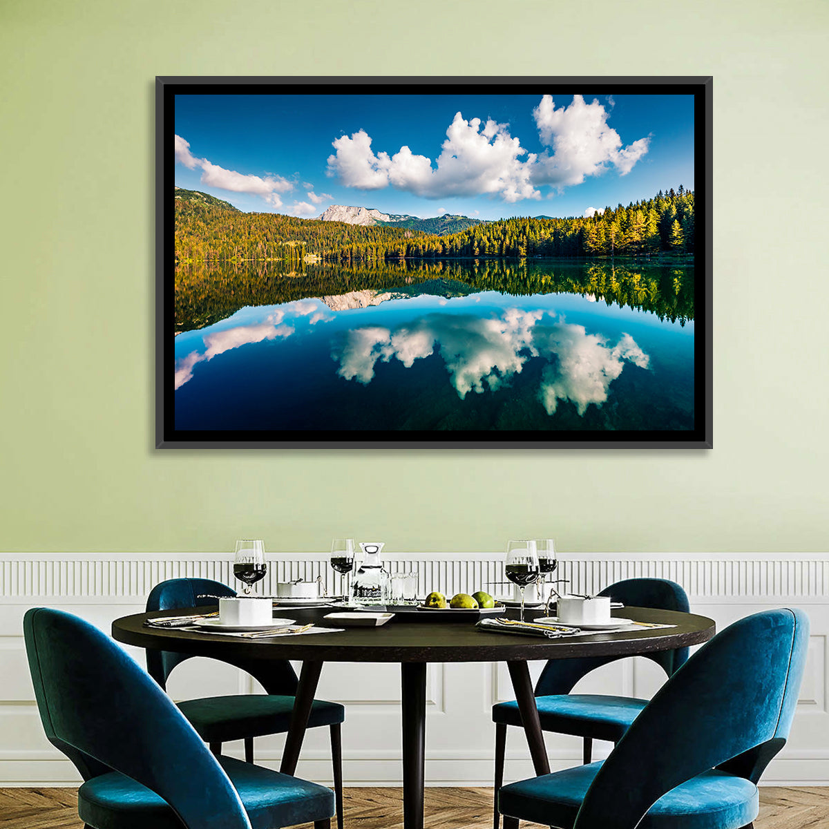 Crno Jezero Lake Wall Art
