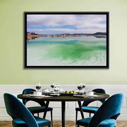 Emerald Salt Lake Wall Art